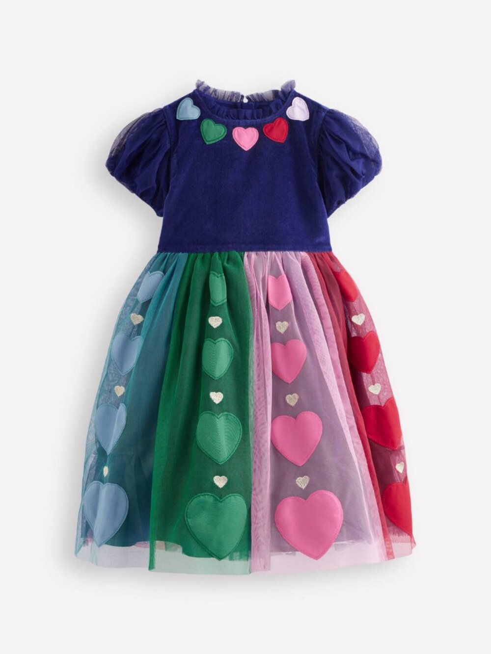 Velvet Tulle Occasion Dress